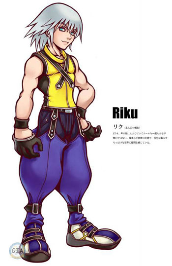 you are riku!
